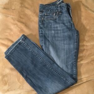 American Eagle Outfitters Classic Blue Straight Leg Jeans